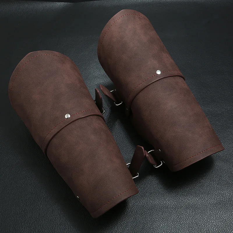 Men Accessories Bracelet - Medieval Armor Gloves Wide Cuff Bracers
