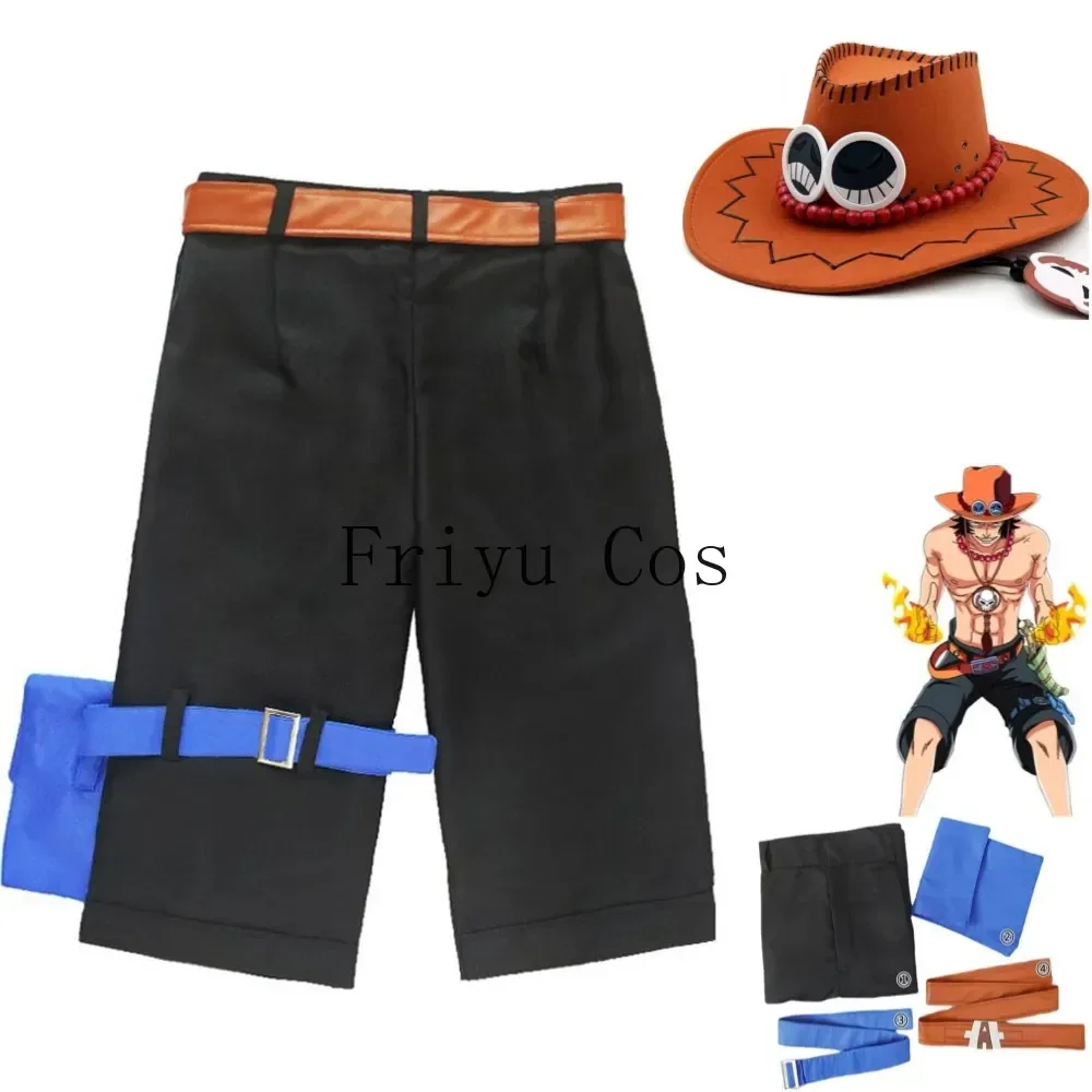 Men'S Accessories With Suits - Anime Portgas·D· Ace Cosplay Costume Whitebeard