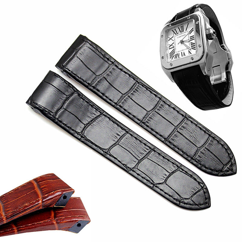 Men'S Accessories Cartier - Watch accessories Band Genuine Leather watch