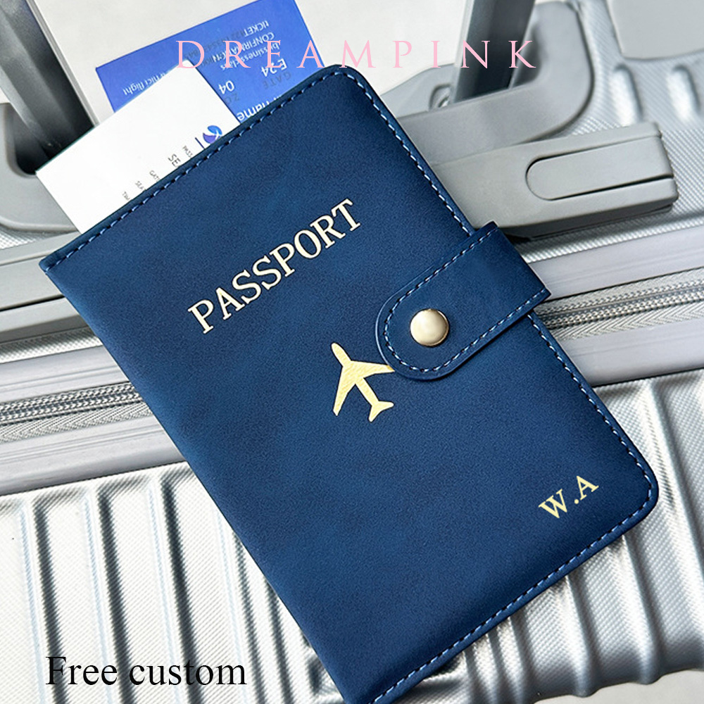 Travel Organizer Men - Personalize Name Travel Passport Wallet Luxury