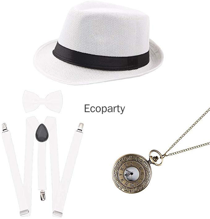 Men'S Accessories In The 1920S - Karnival Party Roaring Mens 1920s Panama