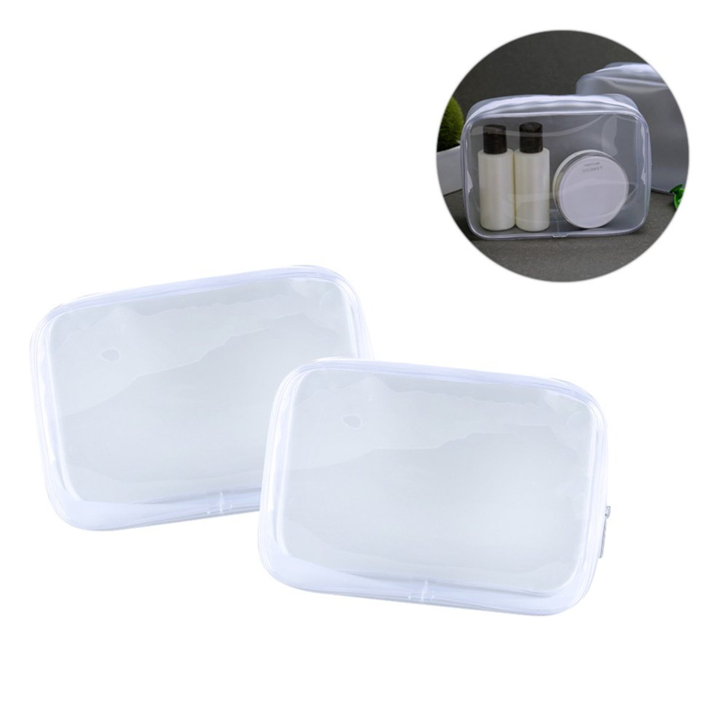 Travel Organizer Men - Travel Toiletry Bag Transparent Zipper Organizer