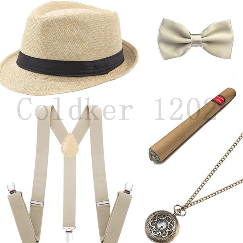 Free Ship Halloween 1920s Mens - огляд і ціна Men'S Accessories In The 1920S