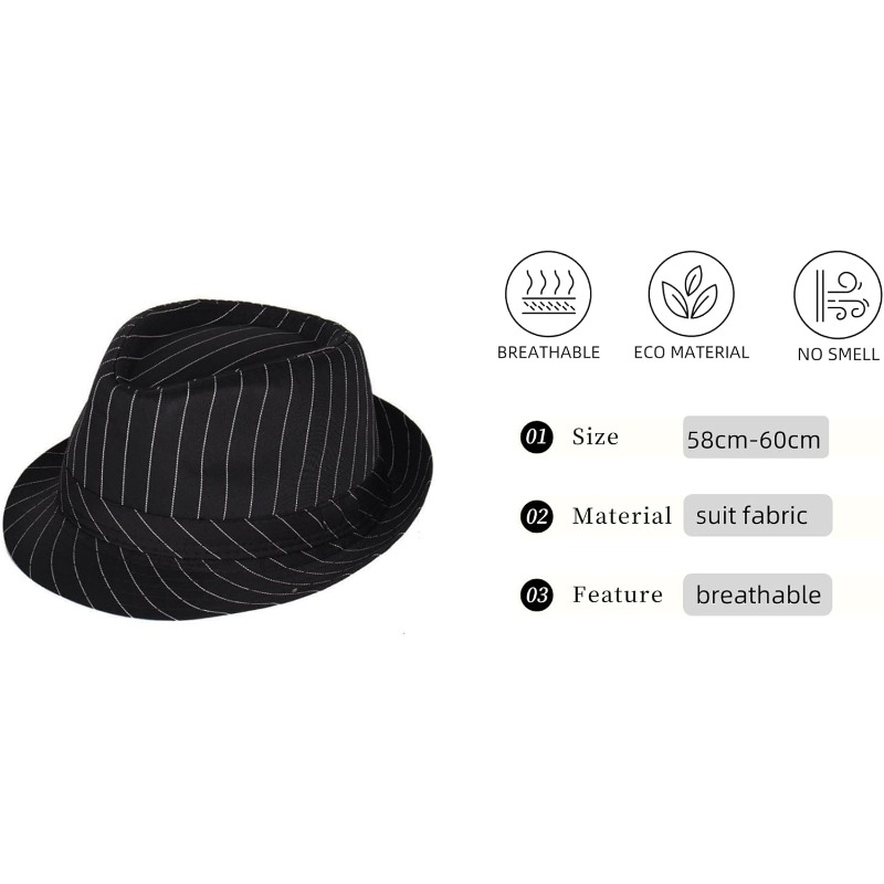 1920s Mens Costume Fedora Hat  - огляд і ціна Men'S Accessories In The 1920S