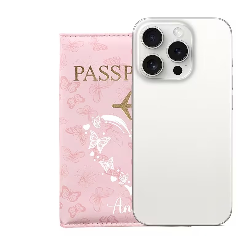 Custom Passport Holder with a  - огляд і ціна Travel Organizer Men