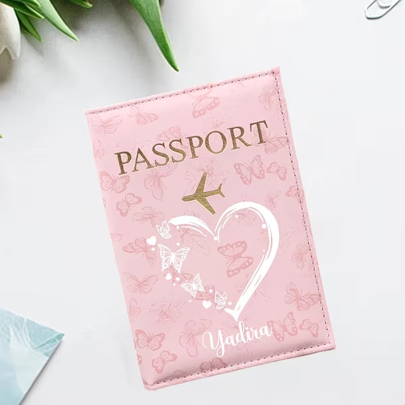 Custom Passport Holder with a  - огляд і ціна Travel Organizer Men