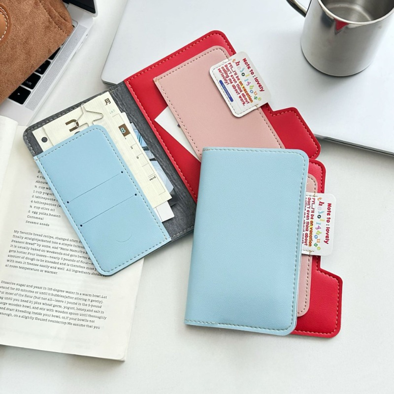Ins Color Block Passport Holde - огляд і ціна Travel Organizer Men