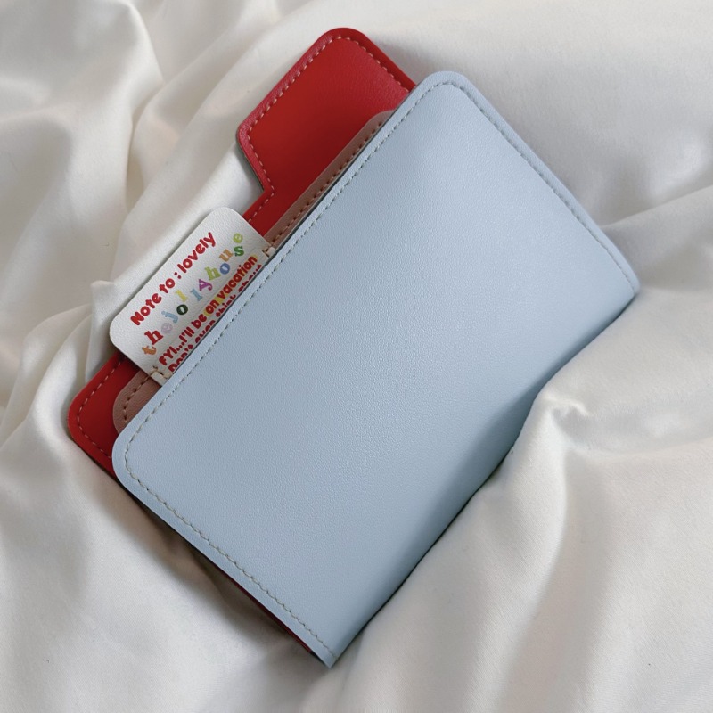 Ins Color Block Passport Holde - огляд і ціна Travel Organizer Men