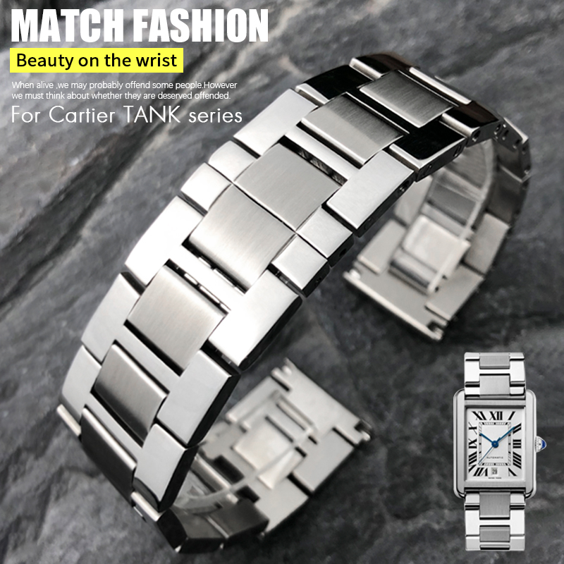 20mm Fine Stainless Steel High - огляд і ціна Men'S Accessories Cartier