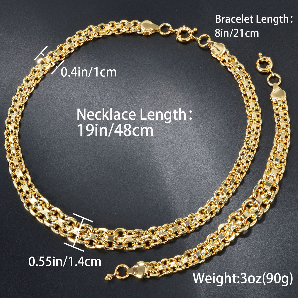Sunny Luxury 18k Gold Plated G - огляд і ціна Men'S Accessories Dubai