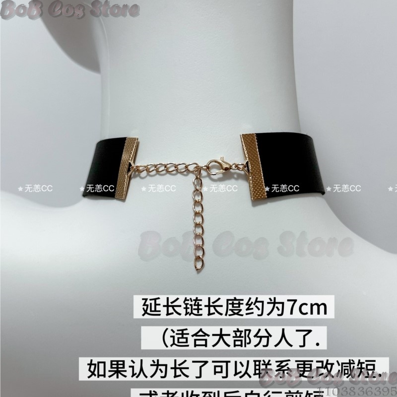 9S Choker Game Nie Cosplay Cos - огляд і ціна Men'S Accessories With Suits
