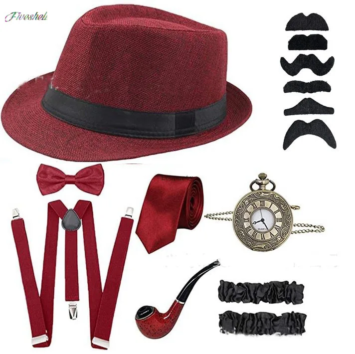 Halloween Party Great Gatsby C - огляд і ціна Men'S Accessories In The 1920S