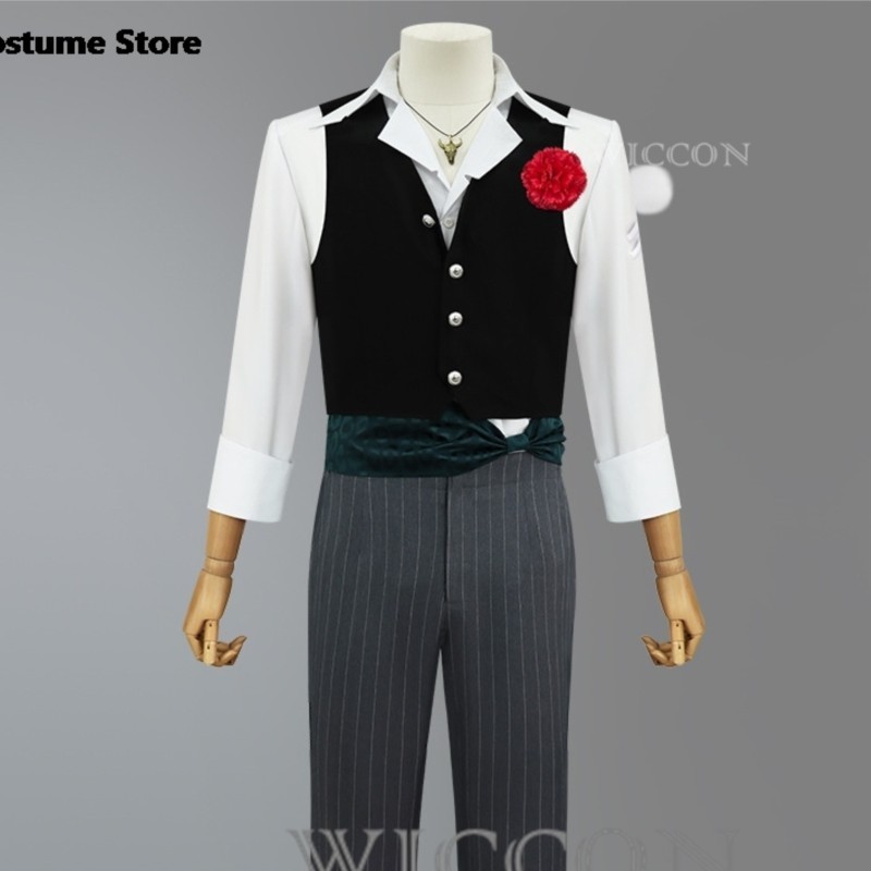 Adults Cosplay Game Game Ident - огляд і ціна Men'S Accessories With Suits