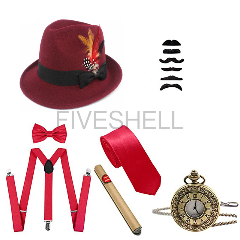 Mens 1920s Gatsby Gangster Cos - огляд і ціна Men'S Accessories In The 1920S
