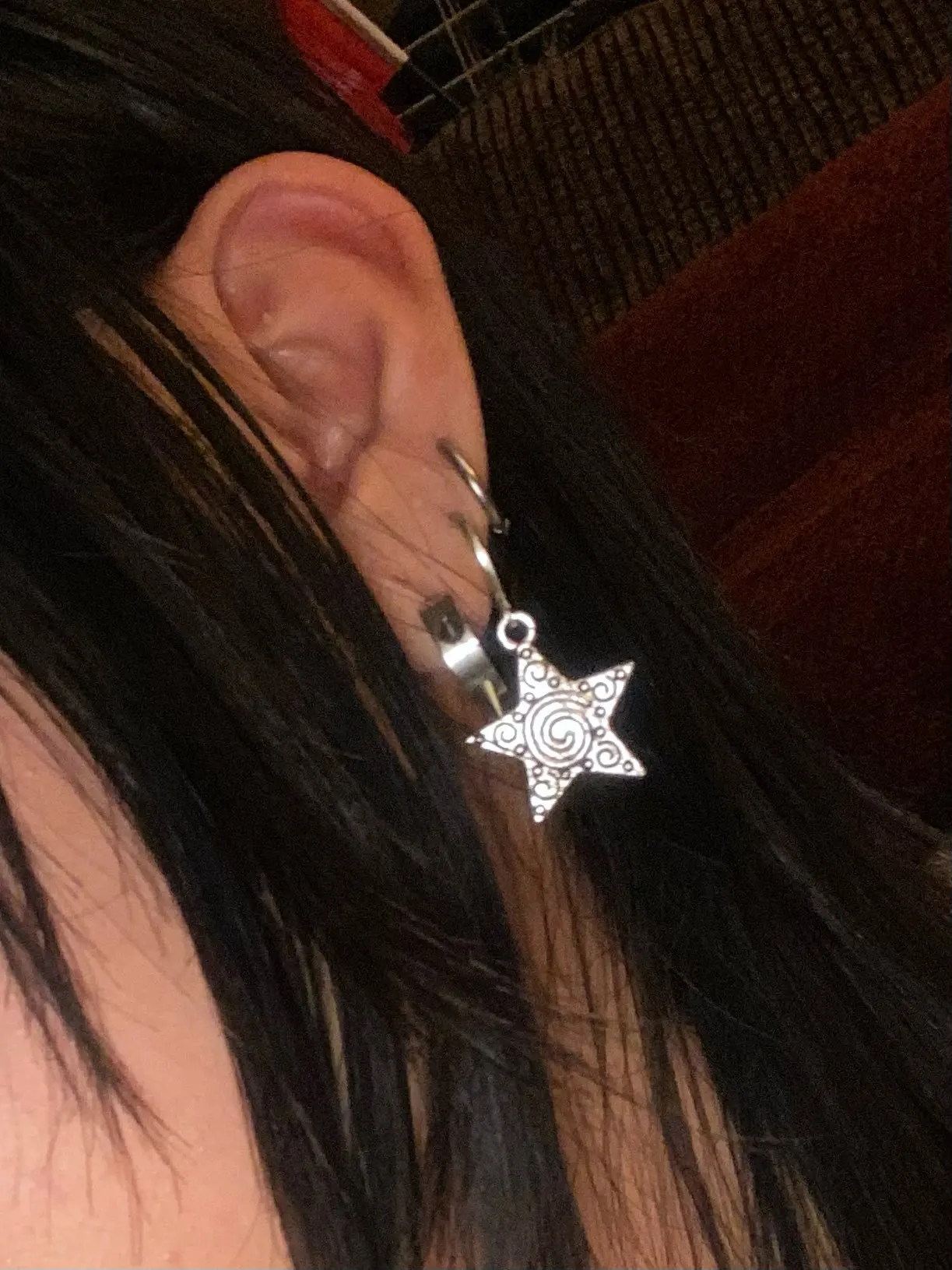 Vintage Goth Silver Color Spir - огляд і ціна Men Accessories Aesthetic
