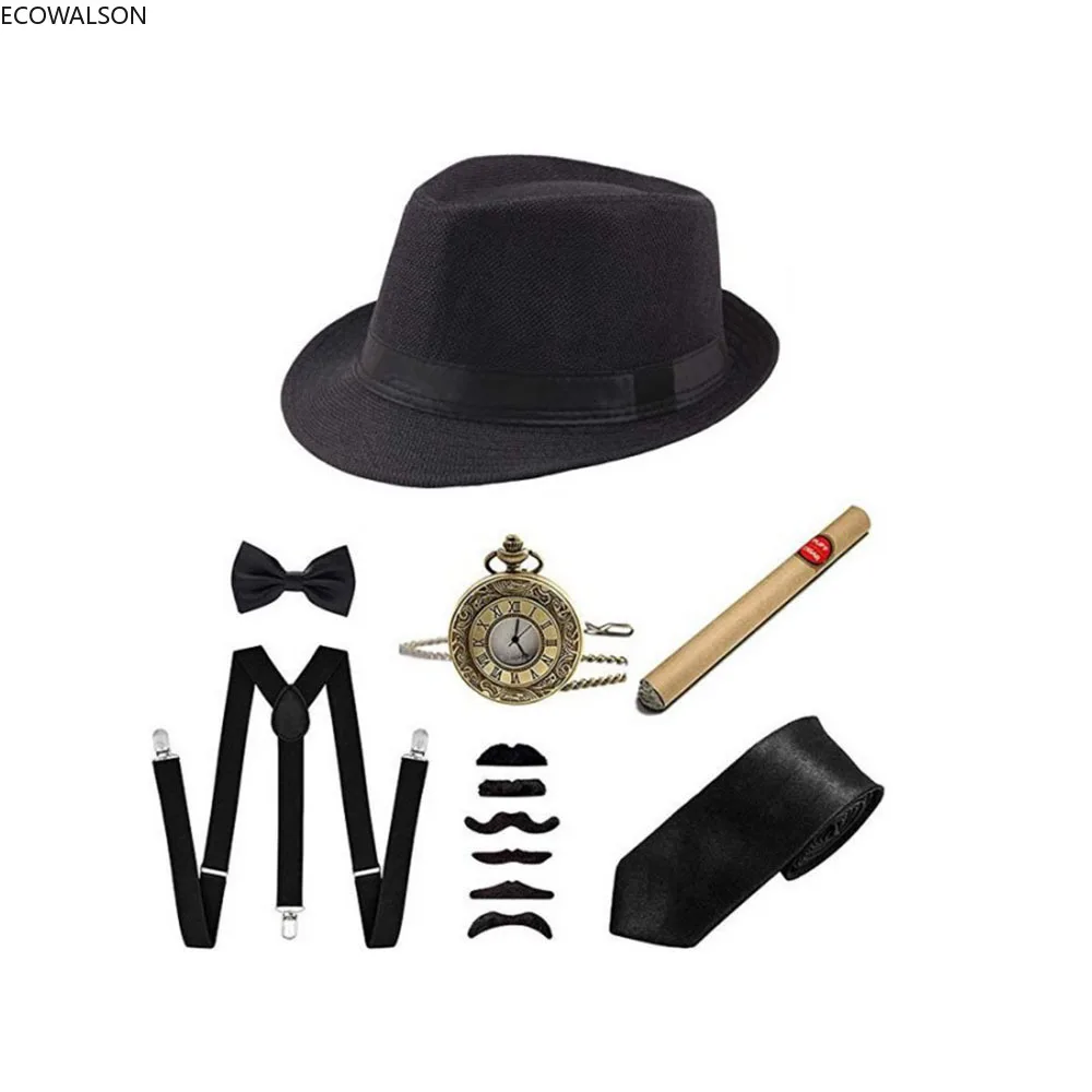 5 Pieces Stage Clothing Access - огляд і ціна Men'S Accessories In The 1920S
