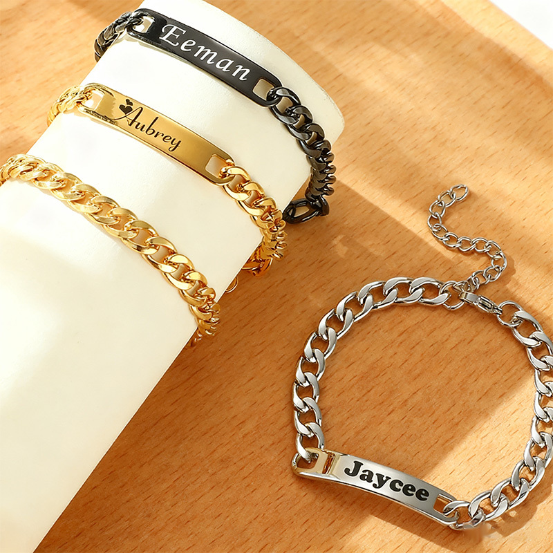 Stainless Steel Personalized N - огляд і ціна Men Accessories Bracelet