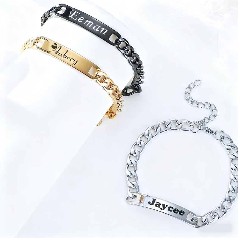 Stainless Steel Personalized N - огляд і ціна Men Accessories Bracelet