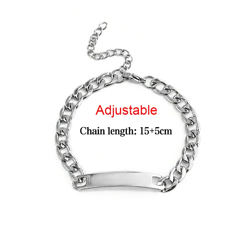 Stainless Steel Personalized N - огляд і ціна Men Accessories Bracelet