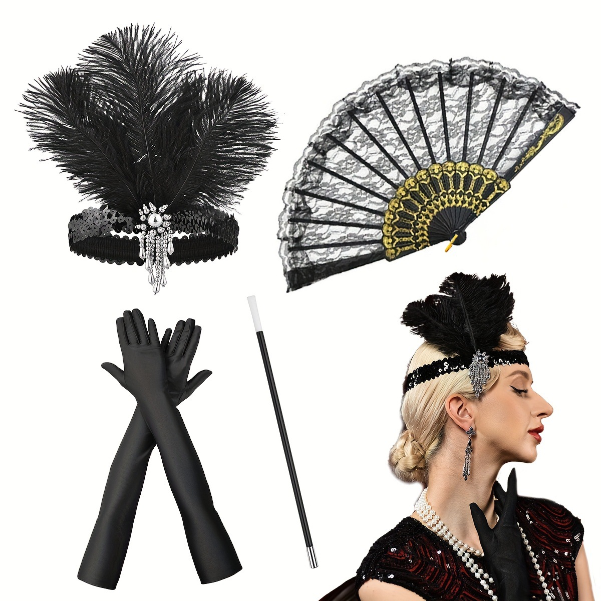 Children's Men's 1920s Retro O - огляд і ціна Men'S Accessories In The 1920S