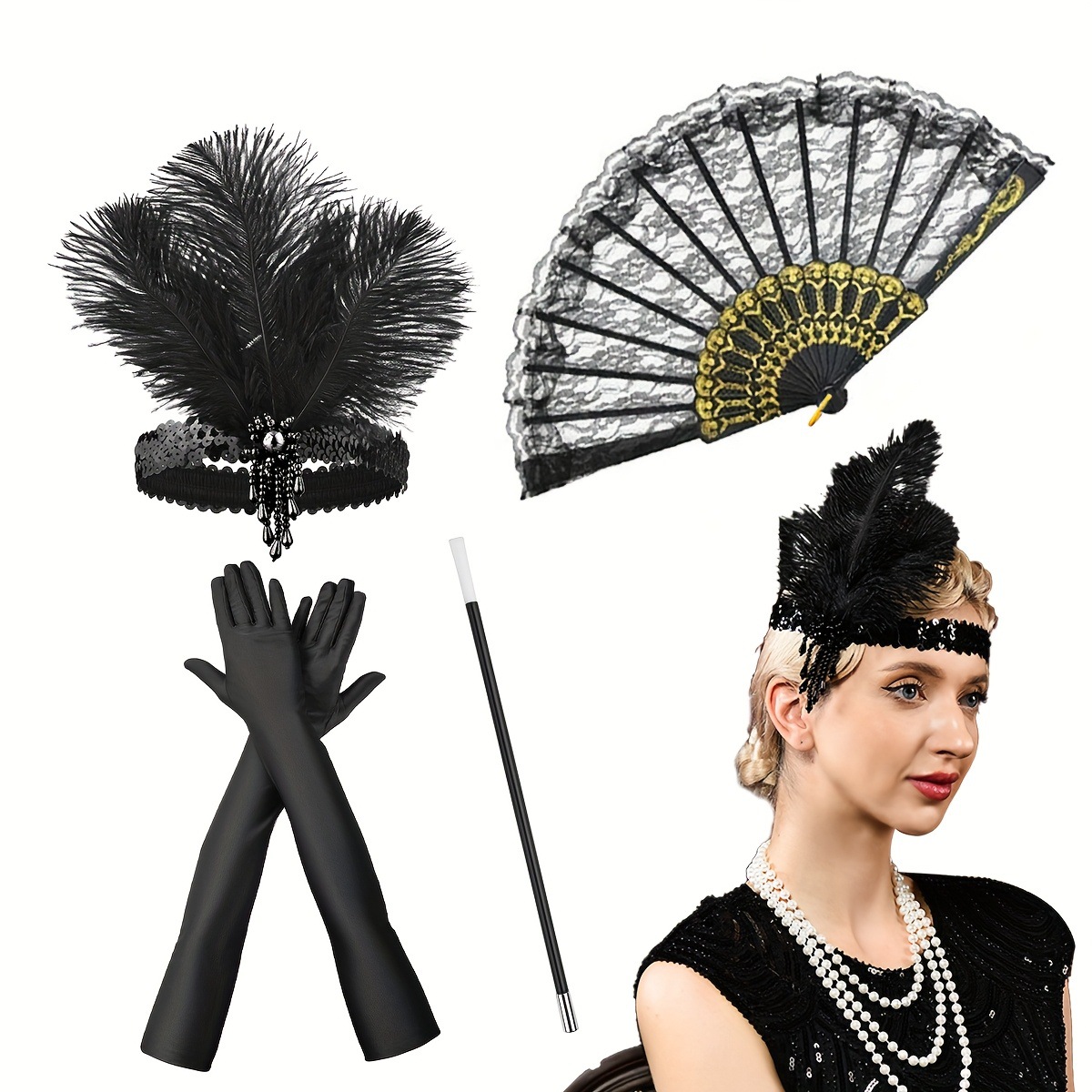 Children's Men's 1920s Retro O - огляд і ціна Men'S Accessories In The 1920S