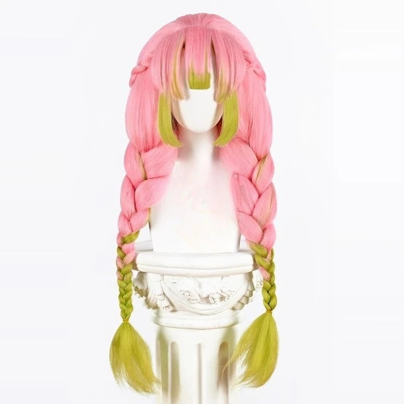 Kanroji Mitsuri Cosplay Wig Pi - огляд і ціна Men'S Accessories With Suits
