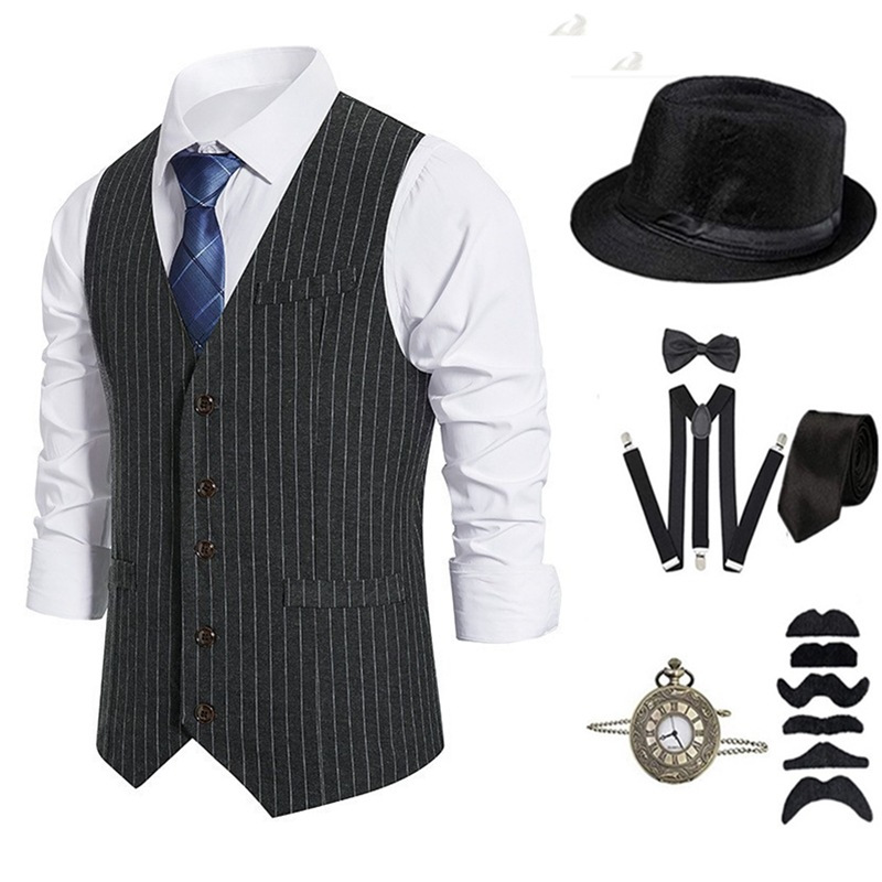Men's Gangster Costume And Acc - огляд і ціна Men'S Accessories In The 1920S