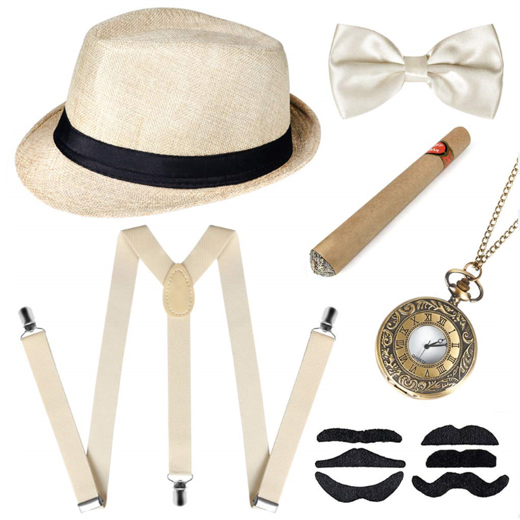 1920S Mens Great Gatsby Access - огляд і ціна Men'S Accessories In The 1920S