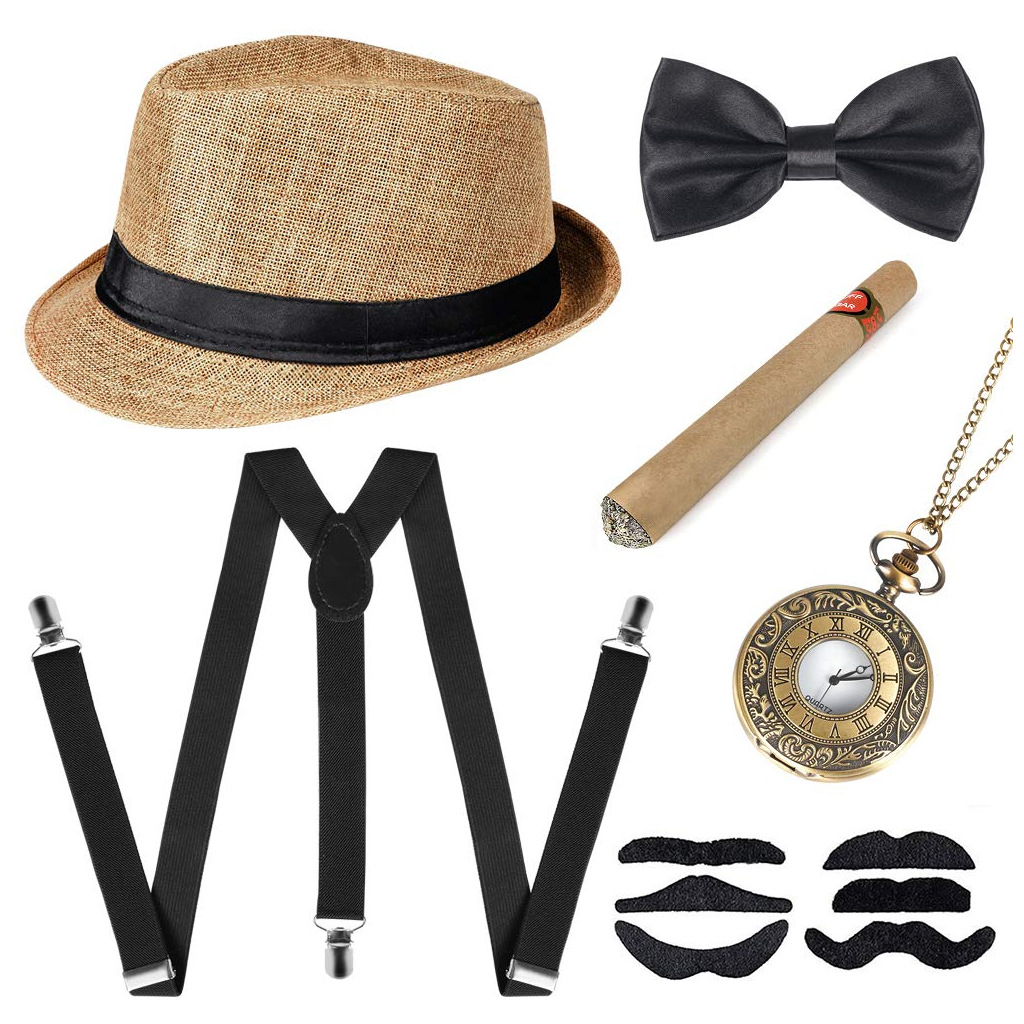 1920S Mens Great Gatsby Access - огляд і ціна Men'S Accessories In The 1920S