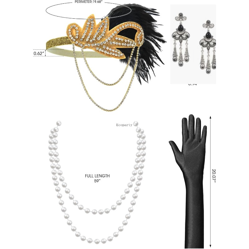 20er 1920s Dresses for Women,  - огляд і ціна Men'S Accessories In The 1920S