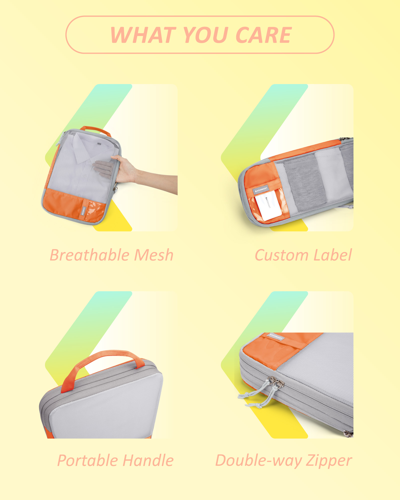 BAGSMART Compression Packing C - огляд і ціна Travel Organizer Men