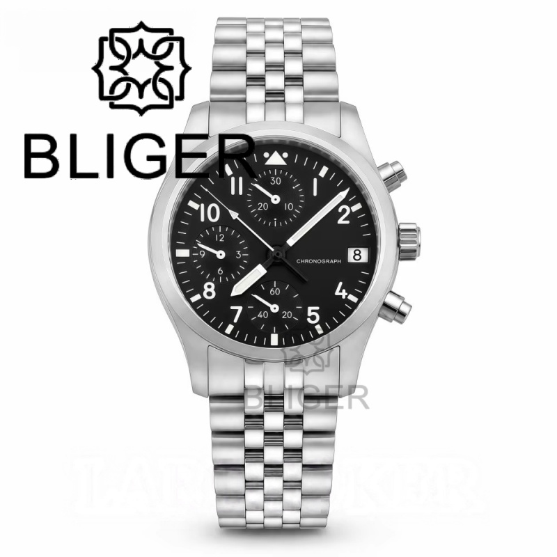BLIGER Full Black Brushed 38mm - огляд і ціна Men Accessories Bracelet