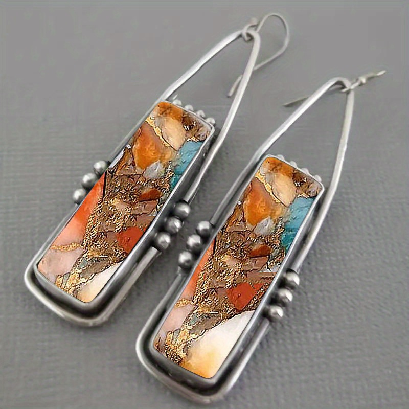 2PCS Retro Bohemian Earrings I - огляд і ціна Men Accessories Aesthetic