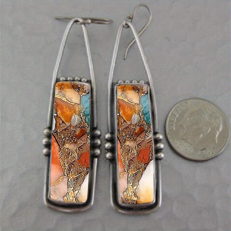 2PCS Retro Bohemian Earrings I - огляд і ціна Men Accessories Aesthetic