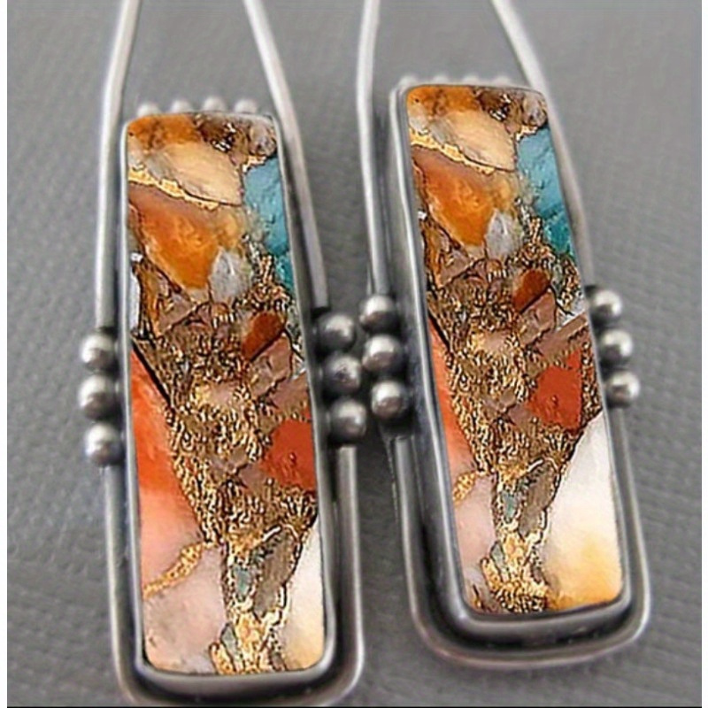 2PCS Retro Bohemian Earrings I - огляд і ціна Men Accessories Aesthetic