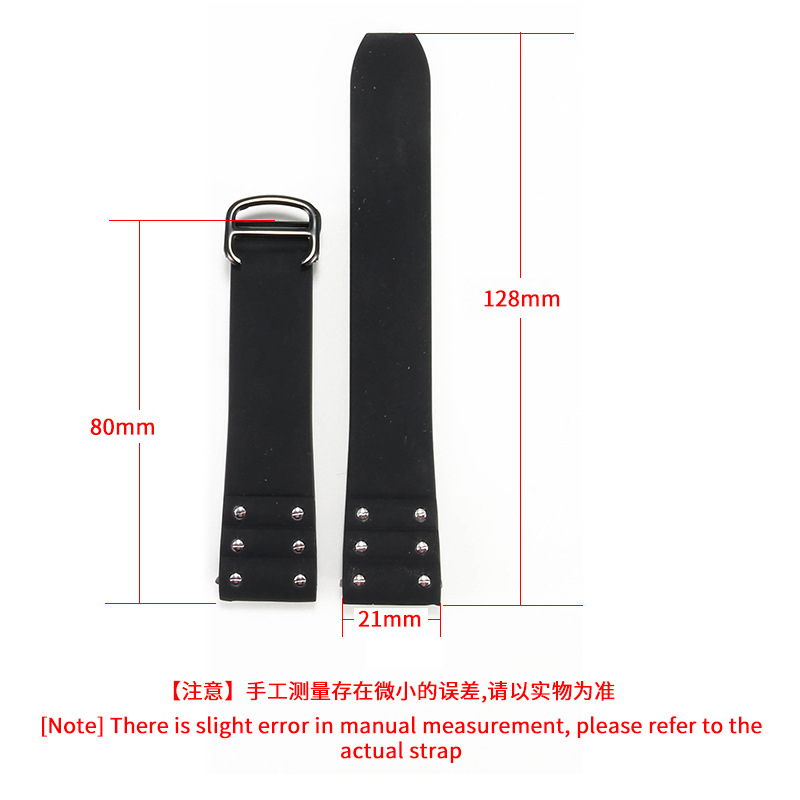 21mm Soft Silicone Watch Strap - огляд і ціна Men'S Accessories Cartier