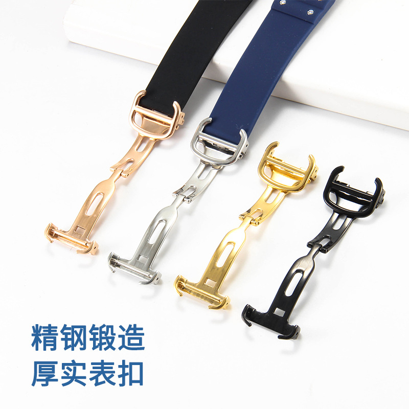 21mm Soft Silicone Watch Strap - огляд і ціна Men'S Accessories Cartier