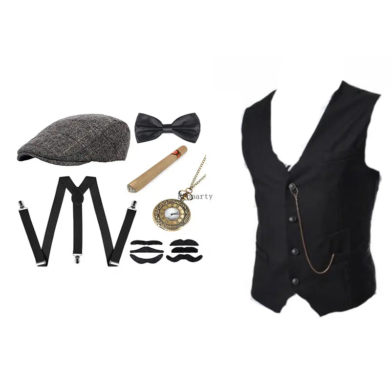 Men's Gangster Costume And Acc - огляд і ціна Men'S Accessories In The 1920S