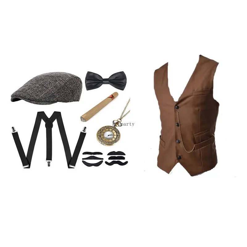 Men's Gangster Costume And Acc - огляд і ціна Men'S Accessories In The 1920S