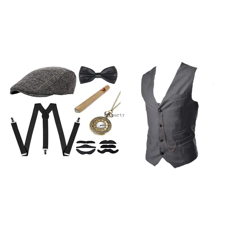 Men's Gangster Costume And Acc - огляд і ціна Men'S Accessories In The 1920S