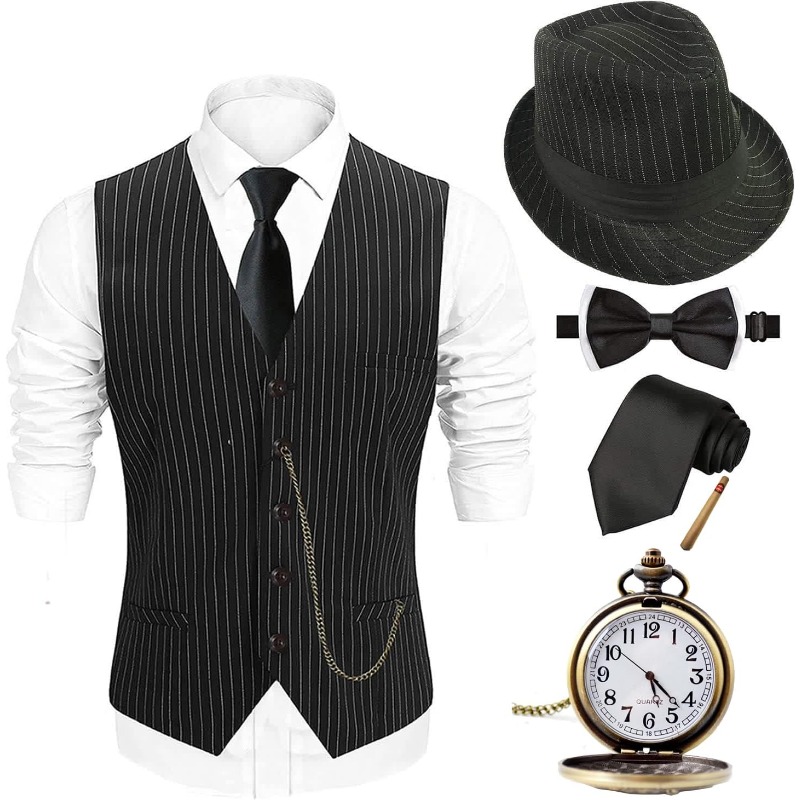 Halloween 1920s Mens Costume 2 - огляд і ціна Men'S Accessories In The 1920S