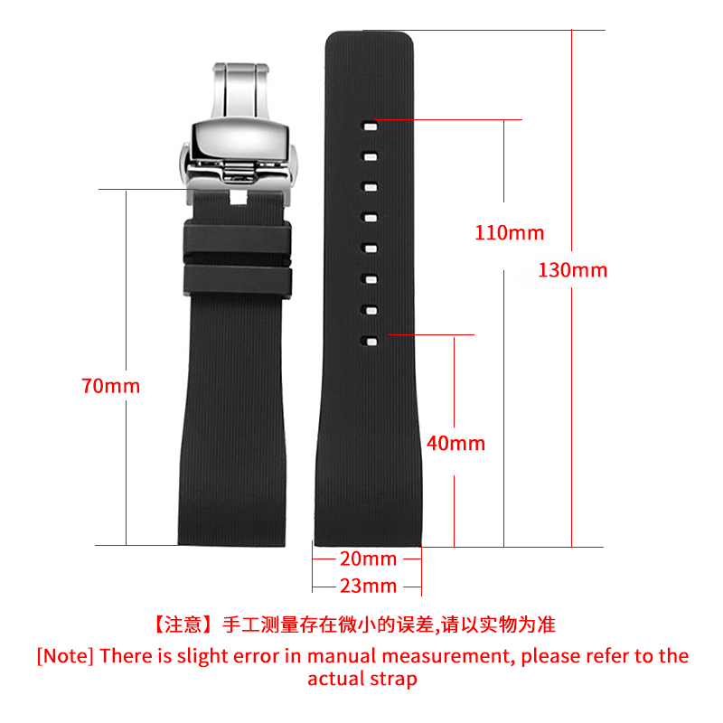 Black Blue Silicone Watch Stra - огляд і ціна Men'S Accessories Cartier