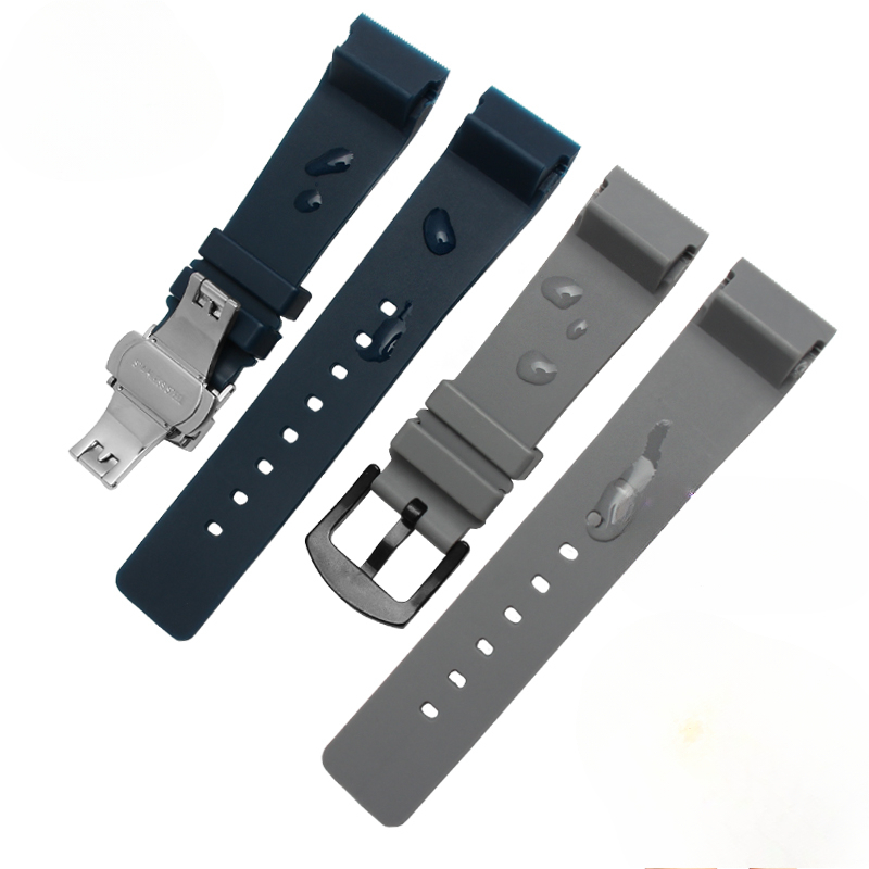 Black Blue Silicone Watch Stra - огляд і ціна Men'S Accessories Cartier