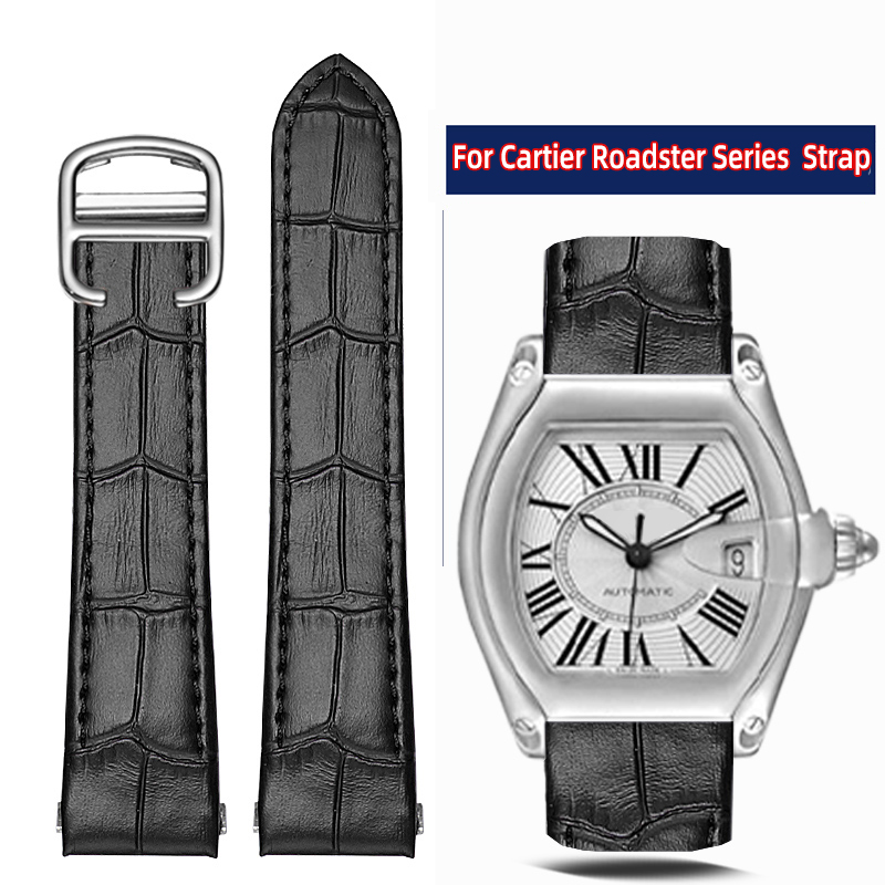 19mm 20mm For Cartier Roadster - огляд і ціна Men'S Accessories Cartier