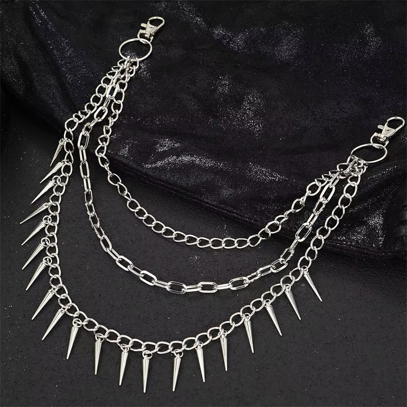 Layer 3 Punk Chain On The Jean - огляд і ціна Men Accessories Aesthetic